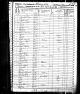 1850 US census for James Staggs and family