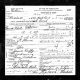 Death certificate for Arminda Duffey Beard