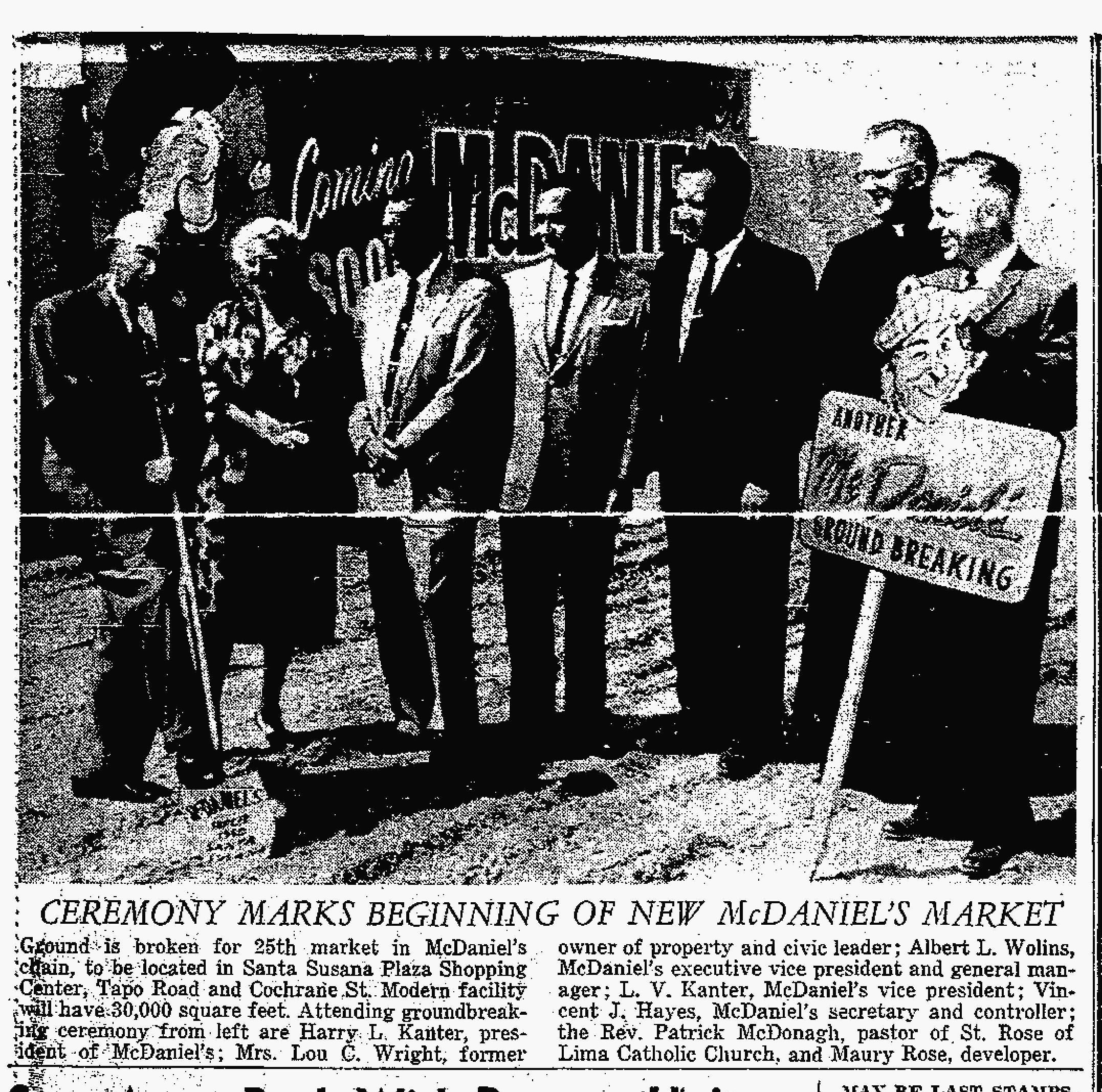 Harry Kanter new store opening
Valley New Van Nuys, California 22 Sep 1960