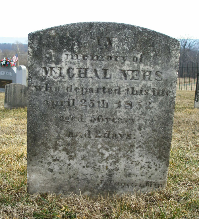 Michael Nehs headstone